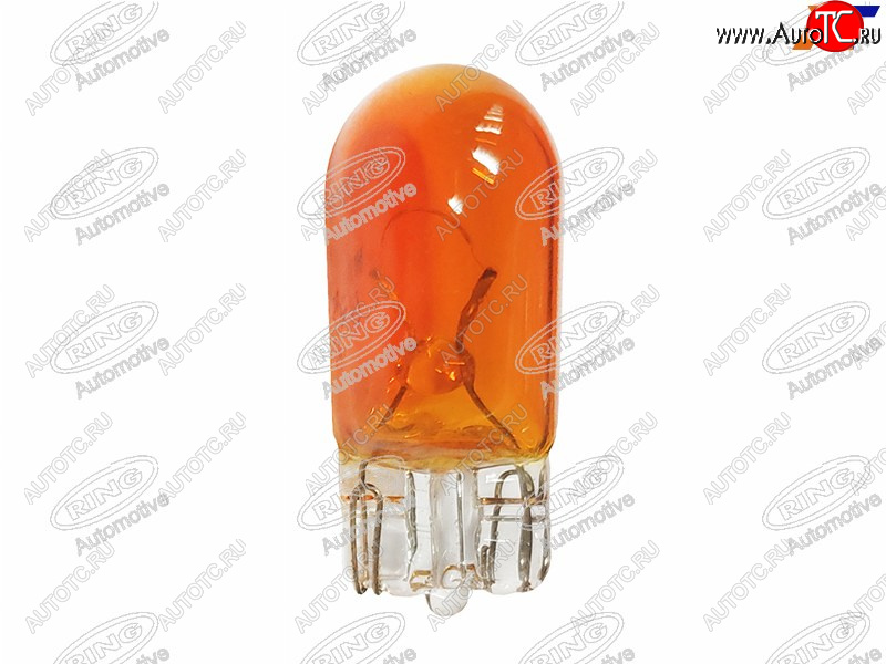144 р. Лампа дополнительного освещения WY5W Янтарная   12V 5W Блистер 2 шт. RING RW501A  с доставкой в г. Воронеж