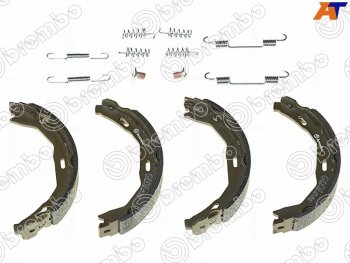 3 799 р. Колодки барабанные задние RH-LH SAT  Mercedes-Benz C-Class  W204 (2007-2015) дорестайлинг седан, рестайлинг седан  с доставкой в г. Воронеж. Увеличить фотографию 2