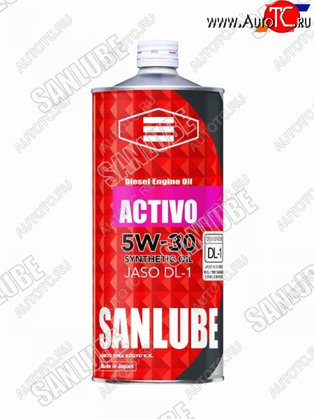 839 р. Масло моторное SANLUBE SYNTHETIC DL-1 5W-30 1л SANLUBE SAN-DL1-5W30C1  с доставкой в г. Воронеж