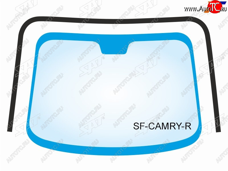 1 769 р. Молдинг заднего стекла Toyota Camry (XV40) 06-11  Camry UAEUSA 06-11 SAT SF-CAMRY-R  с доставкой в г. Воронеж