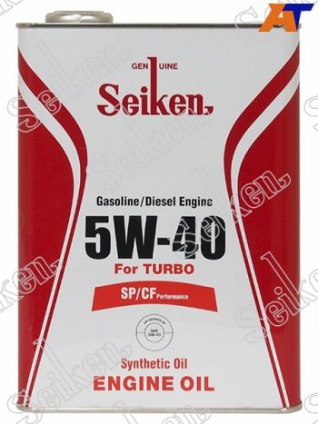 2 999 р. Масло моторное SEIKEN SYNTHETIC SPCF 5W-40 4л SEIKEN SKSP5W40C  с доставкой в г. Воронеж. Увеличить фотографию 1