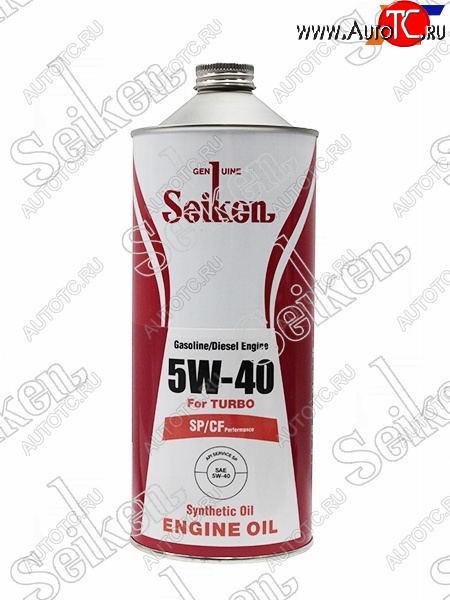 1 079 р. Масло моторное SEIKEN SYNTHETIC SPCF 5W-40 1л SEIKEN SKSP5W40C1  с доставкой в г. Воронеж