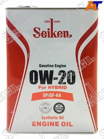 3 299 р. Масло моторное SEIKEN SYNTHETIC SPGF-6A 0W-20 4л SEIKEN SKSPGF6A0W20C  с доставкой в г. Воронеж. Увеличить фотографию 1