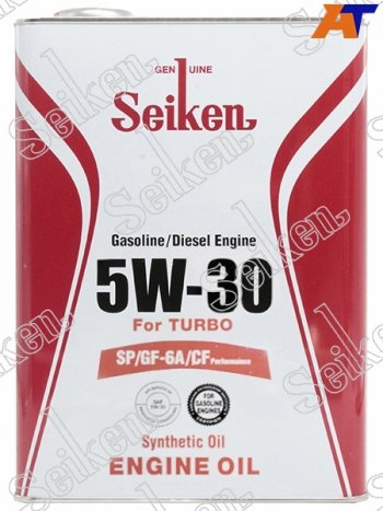 3 099 р. Масло моторное SEIKEN SYNTHETIC SPGF-6ACF 5W-30 4л SEIKEN SKSPGF6A5W30C  с доставкой в г. Воронеж. Увеличить фотографию 1