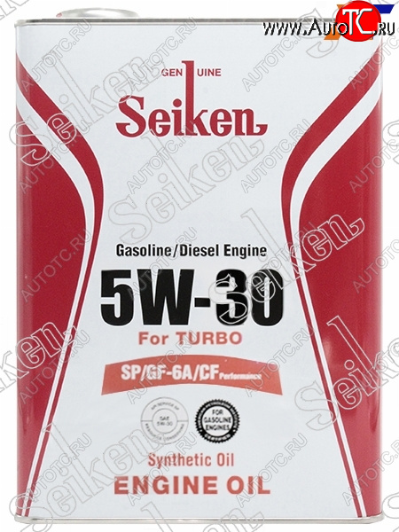 3 099 р. Масло моторное SEIKEN SYNTHETIC SPGF-6ACF 5W-30 4л SEIKEN SKSPGF6A5W30C  с доставкой в г. Воронеж
