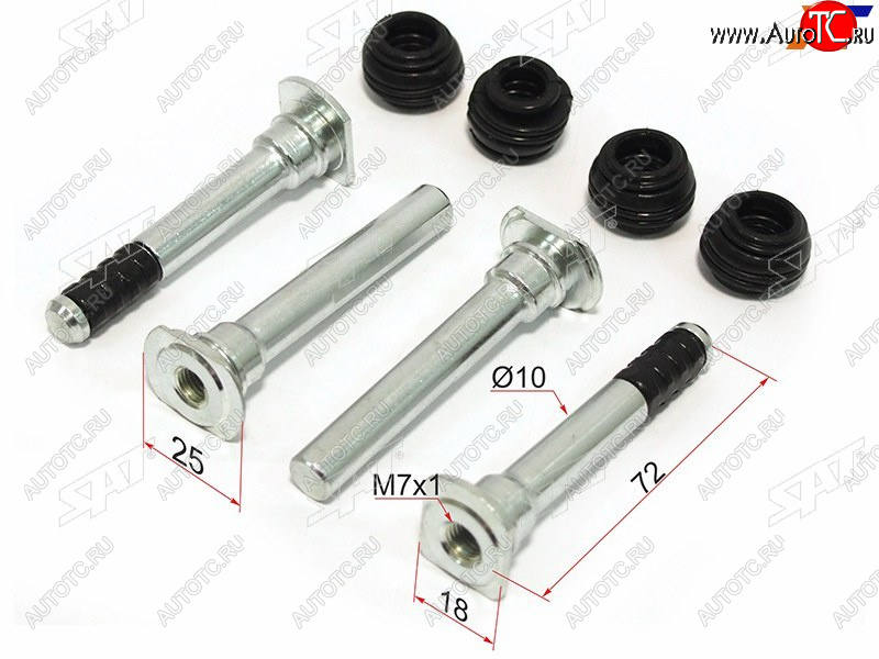 369 р. Направляющая тормозного суппорта (комплект) TOYOTA COROLLA 00-07                                     SAT ST-04952-02230  с доставкой в г. Воронеж