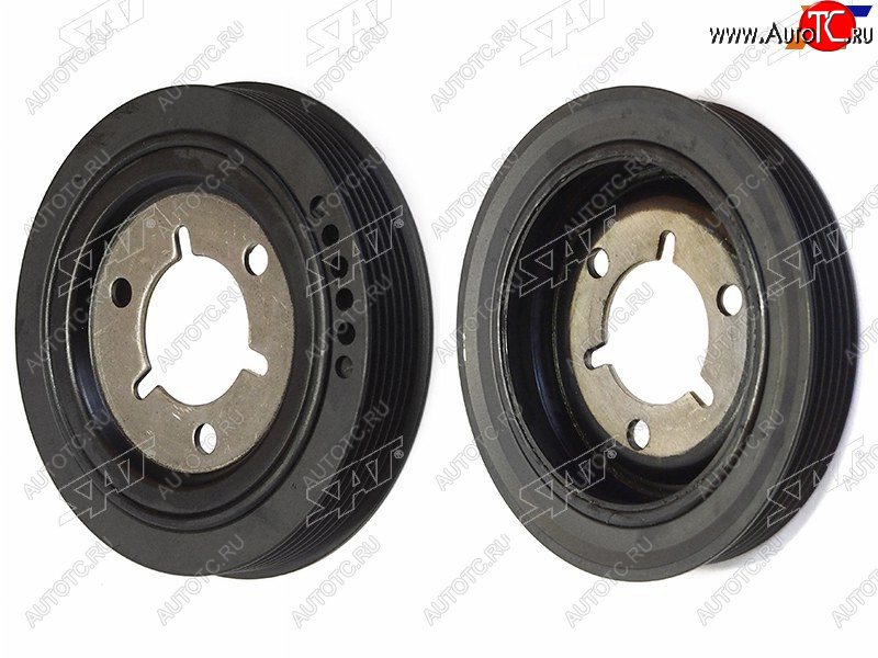 1 789 р. Шкив коленвала PEUGEOT 206 98-06207 06-14307 01-08308- 07-13PRTNER 69-CITROEN C4 04-11C3C2 02 SAT ST-0515R8  с доставкой в г. Воронеж