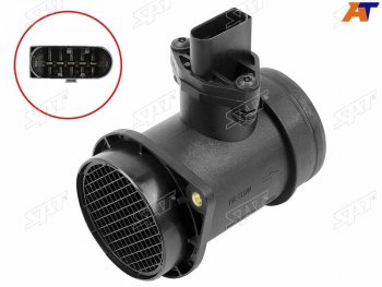 2 799 р. Датчик расхода воздуха 1.8T AWTAWM AUDI A6 02-05Superb 02-08Passat 01-05 SAT ST-06A 906 461 NX  с доставкой в г. Воронеж. Увеличить фотографию 1