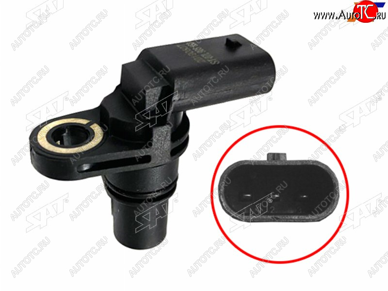 1 029 р. Датчик положения распредвала AUDISKODAVAG 2.0 TDI CLJACBABCFFBBZBCAWBCDAACCZA SAT ST-07L 905 163 C  с доставкой в г. Воронеж
