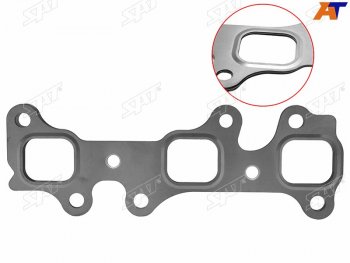 469 р. Прокладка выпускного коллектора TOYOTA CAMRYWINDOMLEXUS ES300 34VZ-FE 92- SAT ST-100-0014  с доставкой в г. Воронеж. Увеличить фотографию 1
