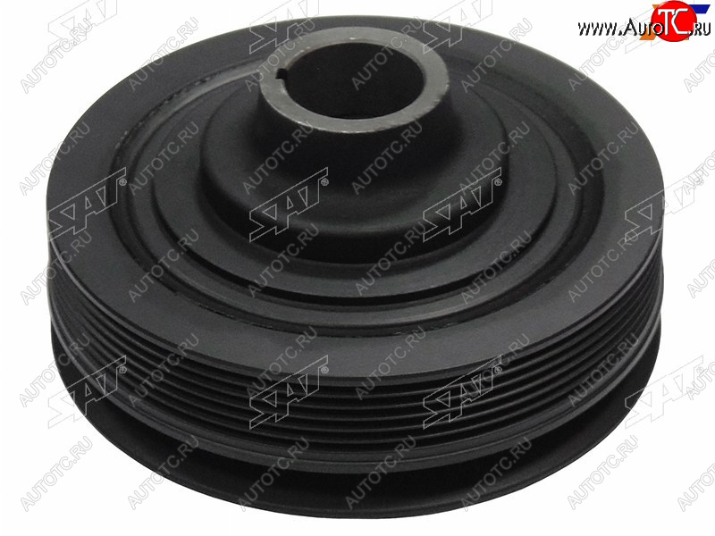 2 999 р. Шкив коленвала MITSUBISHI L200PAJERO SPORT PAJEROMONTERO SPORT 06-14 2500 Diesel SAT ST-1104A013  с доставкой в г. Воронеж
