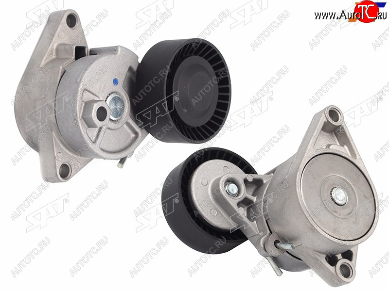 1 259 р. Натяжитель приводного ремня BMW 3 01-055 97-04X5 00-06(компрессор климатической установки) SAT ST-11281433571  с доставкой в г. Воронеж