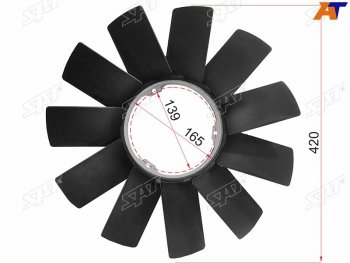 1 799 р. Крыльчатка BMW E36E46E34E39E32E38E53 SAT ST-11521712058  с доставкой в г. Воронеж. Увеличить фотографию 1