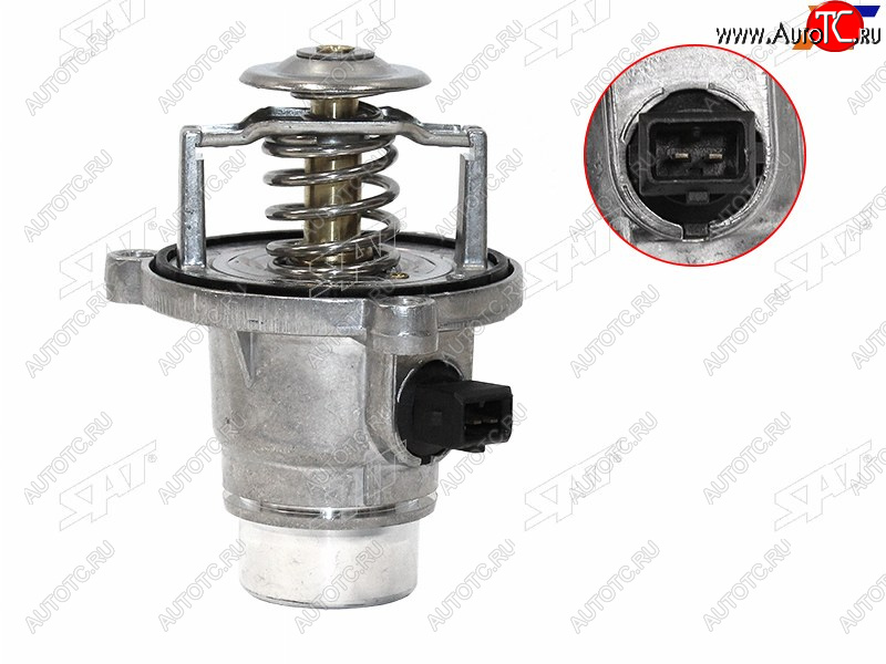 2 199 р. Термостат с прокладкой BMW 5 E60F10X5 E70X6 E71 SAT ST-11537502779  с доставкой в г. Воронеж