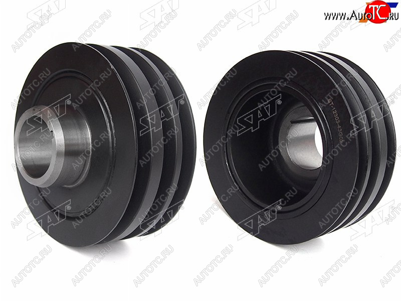5 399 р. Шкив коленвала NISSAN DATSUN 92-02TERRANAPATHFINDER 86-95TERRANO IIMISTRAL 96-06 двиг. TD25TD27 SAT ST-12303-43G02  с доставкой в г. Воронеж