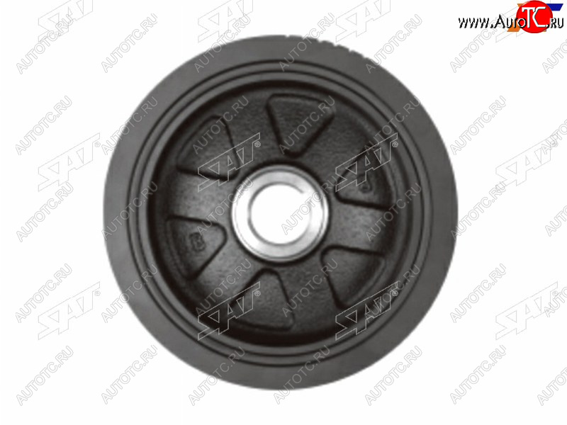 2 399 р. Шкив коленвала NISSAN ADAVENIRBLUEBIRD SYLPHYEXPERTPRIMERAPULSARSUNNTINO QG15QG16QG18 99- SAT ST-12303-4M500  с доставкой в г. Воронеж