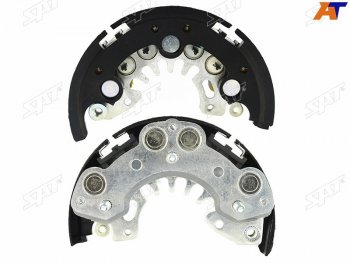 459 р. Диодный мост генератора SUBARU LEGACY 1.82.02.2 88-95 D=103mm SAT ST-133-0012  с доставкой в г. Воронеж. Увеличить фотографию 1