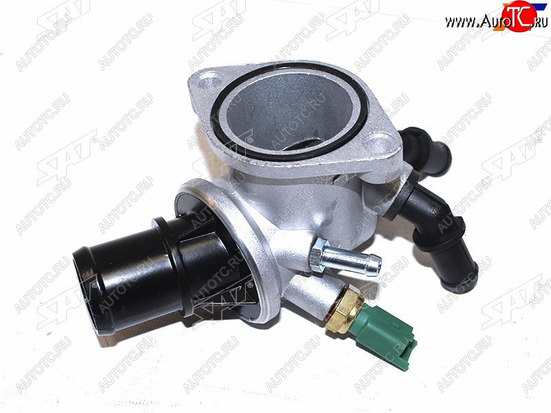 1 459 р. Термостат с прокладкой OPEL ASTRA H 04-VECTRA C 04-ZAFIRA 05-SIGNUM 04-SUZUKI SX4 Z19DTD19AAD2 SAT ST-1338039  с доставкой в г. Воронеж