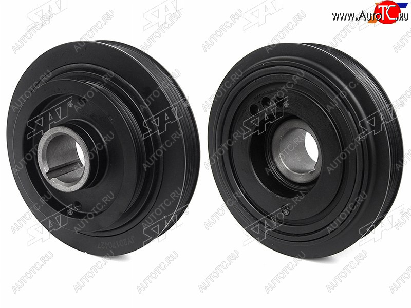 4 399 р. Шкив коленвала TOYOTA AVENSISCALDINACAMRYCARINACELICACHASERCORONAEXIVMARK2 3SFE4SFE 86- SAT ST-13408-74010  с доставкой в г. Воронеж