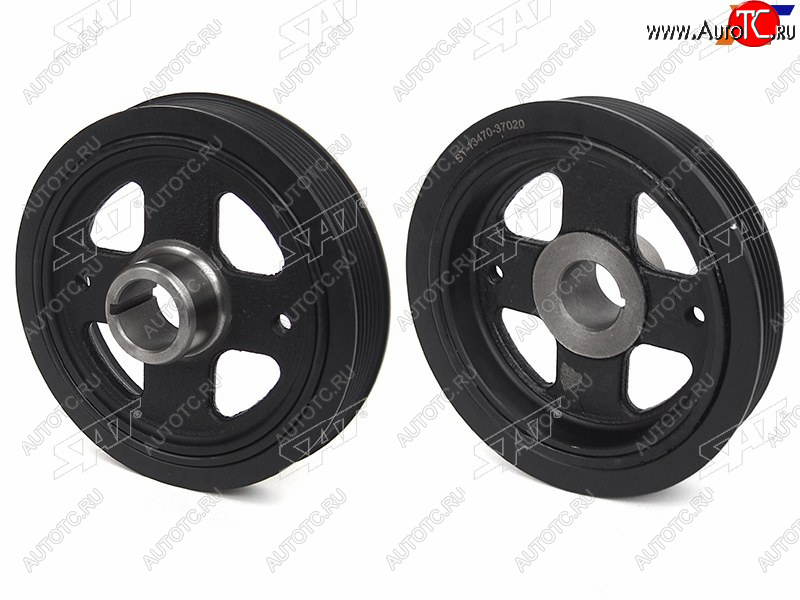 2 899 р. Шкив коленвала TOYOTA AURISAVENSISCOROLLAAXIOALTISNOAHALLIONPRIUSRAV4WISHYARIS 1ZR2ZR3ZR SAT ST-13470-37020  с доставкой в г. Воронеж
