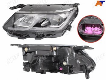 19 999 р. Фара левая (LED) SAT Geely Coolray SX11 дорестайлинг (2018-2023)  с доставкой в г. Воронеж. Увеличить фотографию 2