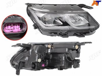 19 999 р. Фара правая (LED) SAT Geely Coolray SX11 дорестайлинг (2018-2023)  с доставкой в г. Воронеж. Увеличить фотографию 2
