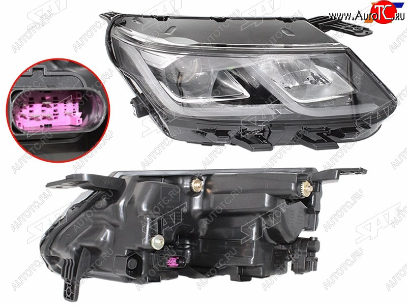 19 999 р. Фара правая (LED) SAT Geely Coolray SX11 дорестайлинг (2018-2023)  с доставкой в г. Воронеж