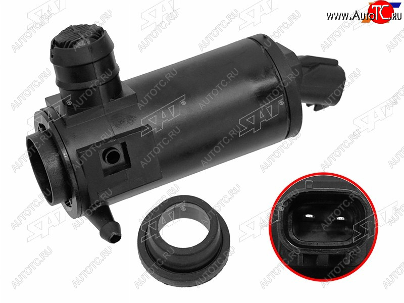 1 399 р. Мотор омывателя TOYOTA CAMRY 18-COROLLA  19-HIACE 19-HILUX 16-LEXUS ES 19- SAT ST-160-0007  с доставкой в г. Воронеж