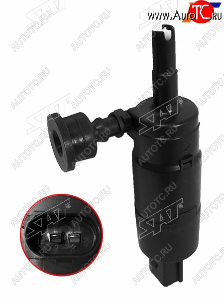 1 469 р. Мотор омывателя фар HYUNDAI I30 12-16I40 11-18SANTA FE 12-18KIA OPTIMA 16-SORENTO 09-17 SAT ST-160-0014  с доставкой в г. Воронеж