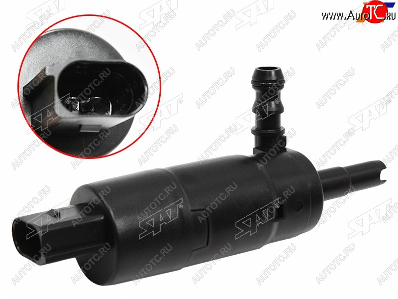 1 049 р. Мотор омывателя BMW E36 E46 E90 E60 E53 E83 SAT ST-160-0024  с доставкой в г. Воронеж