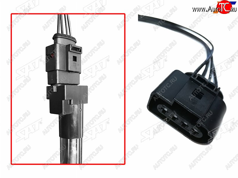 329 р. Разъем катушки зажигания AUDI A1A3A4A6A7A8RS6RS7SKODA OCTAVIARAPIDVOLKSWAGEN GOLFJETTAPA SAT ST-163-0004  с доставкой в г. Воронеж