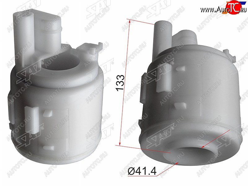 529 р. Фильтр топливный NISSAN X-TRAIL T30 00-07 SR20 SAT ST-16400-4M405  с доставкой в г. Воронеж