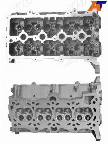 29 999 р. ГБЦ V-1.6 G4FG HYUNDAI ACCENTSOLARIS 17-CRETA 16-ELANTRA 11-I30 12-KIA CEED 12-15CERATO 12-RI SAT ST-166-0004  с доставкой в г. Воронеж. Увеличить фотографию 1