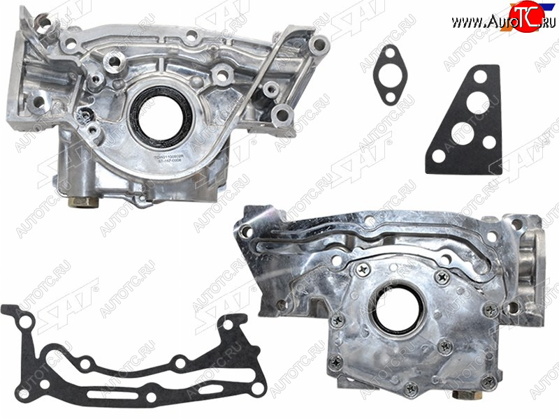 6 799 р. Насос масляный MMC PAJERO V6#7# 8#9# 00- V3,03,53,8 6G727475 SAT ST-167-0008  с доставкой в г. Воронеж