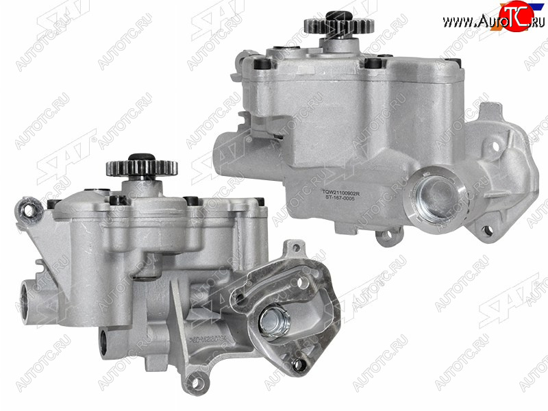 3 999 р. Насос масляный VOLKSWAGEN PASSAT 05-TIGUAN 08-SKODA OCTAVIA 07- 1,82,0 CCTACCTBCAWACAWBCBFA SAT ST-167-0005  с доставкой в г. Воронеж