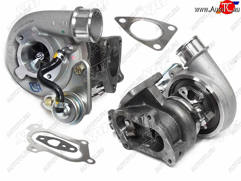 14 449 р. Турбина Toyota Hiace 96-04  Hilux Pick Up 97-04  Land Cruiser Prado (J90,J120) 96-07  4Runner 95- SAT ST-17201-67040  с доставкой в г. Воронеж