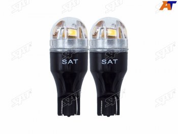 Лампа дополнительного освещения 12V W16W 1.4W150LM Canbus LED 6000-6500K, белая (Комплект 2 шт.) SAT ST-175-0058