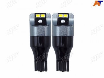 519 р. Лампа дополнительного освещения 12V W16W 1.9W210LM Canbus LED 6000-6500K, белая (Комплект 2 шт.) SAT ST-175-0059  с доставкой в г. Воронеж. Увеличить фотографию 1