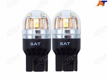 789 р. Лампа дополнительного освещения 12V W215W 2.8W0.4W320LM Canbus LED (Комплект 2 шт.) SAT ST-175-0061  с доставкой в г. Воронеж. Увеличить фотографию 1