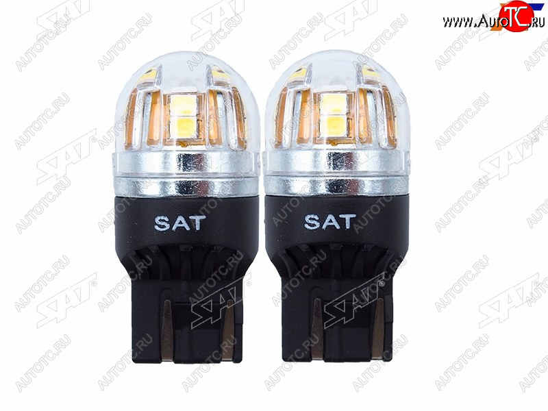 789 р. Лампа дополнительного освещения 12V W215W 2.8W0.4W320LM Canbus LED (Комплект 2 шт.) SAT ST-175-0061  с доставкой в г. Воронеж