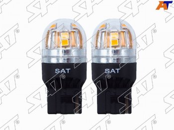 789 р. Лампа дополнительного освещения 12V WY21W 2.8W320LM Canbus LED (Комплект 2 шт.) SAT ST-175-0067  с доставкой в г. Воронеж. Увеличить фотографию 1