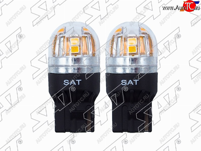 789 р. Лампа дополнительного освещения 12V WY21W 2.8W320LM Canbus LED (Комплект 2 шт.) SAT ST-175-0067  с доставкой в г. Воронеж