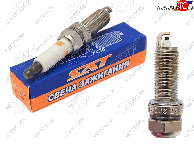 160 р. Свеча зажигания HYUNDAI ACCENTSOLARISKIA CEEDPICANTORIO 10-(LZKR6B-10E) SAT ST-177-0021  с доставкой в г. Воронеж