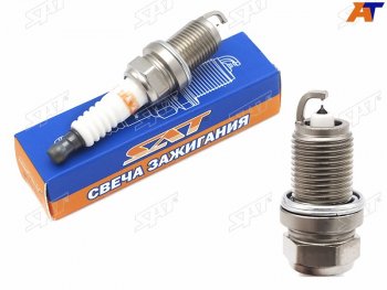 379 р. Свеча зажигания AUDI A3A4A6RENAULT LOGANDUSTER 04-SKODA OCTAVIA 04-RAPID 12-VW GOLFJETTA 05- SAT ST-177-0010  с доставкой в г. Воронеж. Увеличить фотографию 1