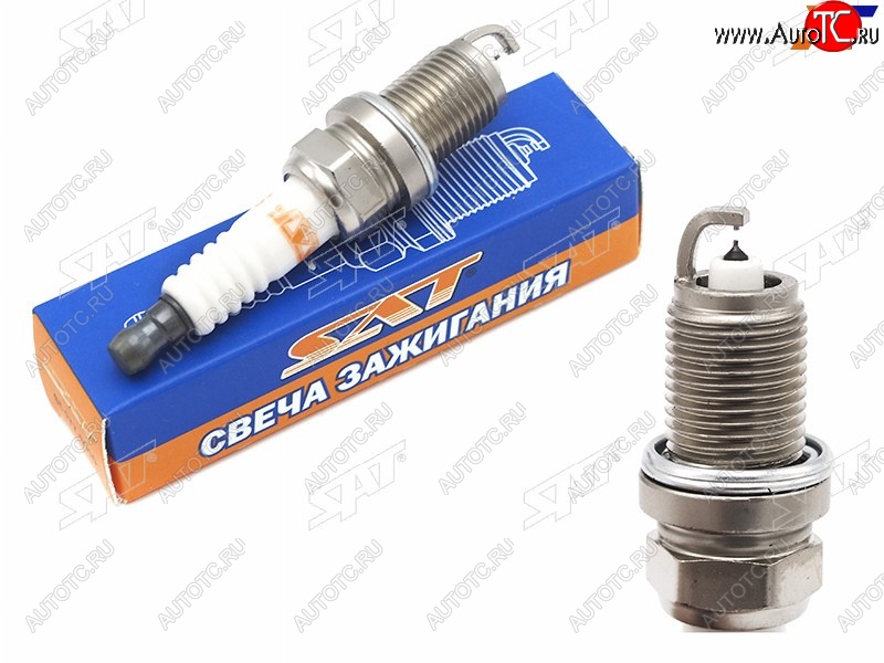 379 р. Свеча зажигания AUDI A3A4A6RENAULT LOGANDUSTER 04-SKODA OCTAVIA 04-RAPID 12-VW GOLFJETTA 05- SAT ST-177-0010  с доставкой в г. Воронеж