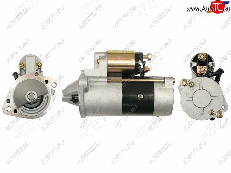 8 749 р. Стартер Mitsubishi Delica 90-07  Galant 83-86  L200 96-16  Lancer 88-91  Nissan Bluebird Sylphy  SAT ST-1810A053N  с доставкой в г. Воронеж