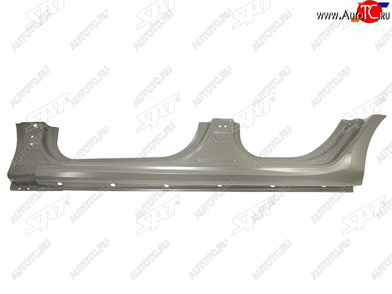 7 199 р. Порог Hyundai Solaris 17-22 (Слева) SAT ST-186-0003  с доставкой в г. Воронеж