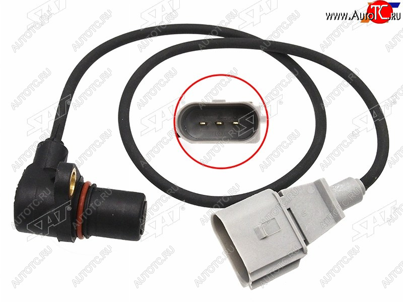 419 р. Датчик положения коленвала VW GOLF 98-07 PASSAT 98-05 SKODA OCTAVIA 97-11 SAT ST-193-0040  с доставкой в г. Воронеж