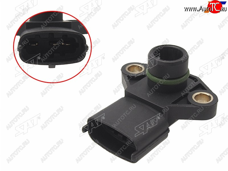 989 р. Датчик абсолютного давления воздуха HYUNDAI ELANTRA 15-IX35 15-KIA CEED 15-OPTIMA 15-PICANTO 17- SAT ST-194-0002  с доставкой в г. Воронеж