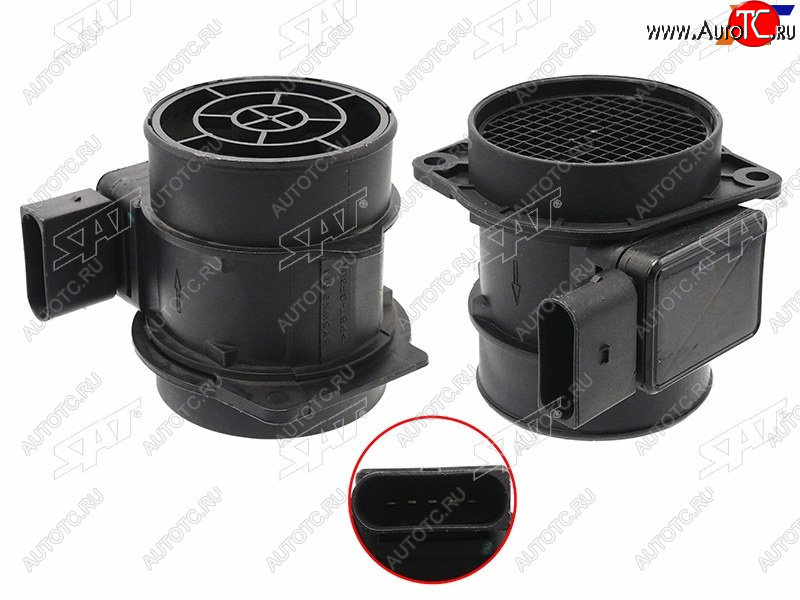 2 299 р. Расходомер воздуха MERCEDES S202 S203 C208 W210 00- SAT ST-194-0043  с доставкой в г. Воронеж